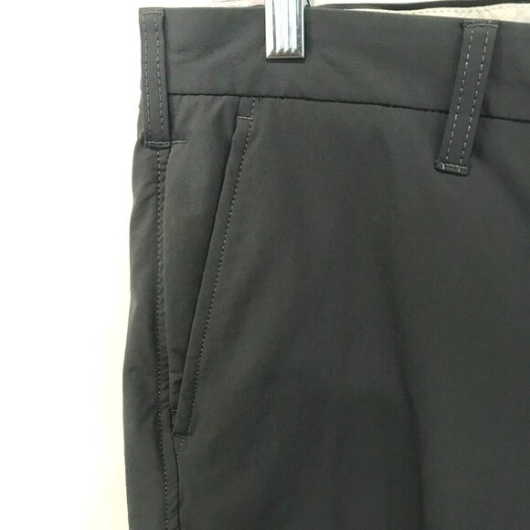 Dockers Supreme Flex Men's Flat Front Bermuda Golf Shorts Sz 40 in Dark Gray - Picture 4 of 14